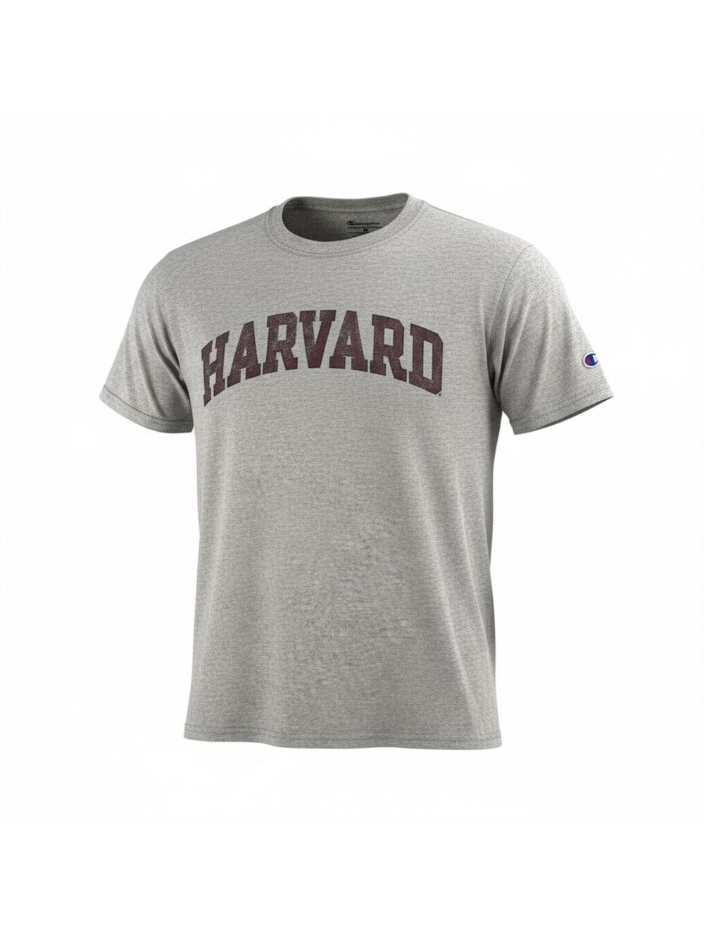 Champion Authentic Harvard University Collegiate Graphic T-Shirt – Gray